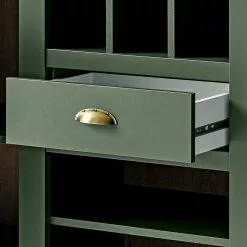 Norrwood Sideboard Cardet - Moosgrün / Eiche Wotan Dekor -Buromobel Verkaufe 1000227576 201016 13051000125 DETAILS P000000001000227576