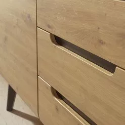 Loftscape Sideboard Tornac - Eiche Artisan Dekor / Schwarz -Buromobel Verkaufe 1000228643 201028 06331800081 DETAILS P000000001000228643