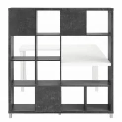 Furnitive Schreibtischkombination Lurs - Beton Dekor / Weiß -Buromobel Verkaufe 1000229600 201104 14092100128 DETAILS P000000001000229600