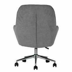 Furnitive Bürostuhl Valady II - Microfaser / Eisen - Grau / Chrom -Buromobel Verkaufe 1000230741 220322 032 DETAILS P000000001000230741