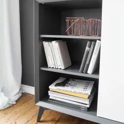 Loftscape Sideboard Nevez II - Weiß / Grau -Buromobel Verkaufe 1000230749 201113 13074300012 DETAILS P000000001000230749