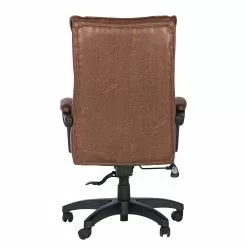 Furnitive Chefsessel Wisdom - Microfaser / Kunststoff - Vintage Braun / Schwarz -Buromobel Verkaufe 1000230753 220330 032 DETAILS P000000001000230753
