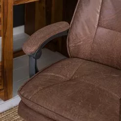 Furnitive Chefsessel Wisdom - Microfaser / Kunststoff - Vintage Braun / Schwarz -Buromobel Verkaufe 1000230753 220624 021 MOOD DETAILS P000000001000230753 mood