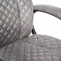 Furnitive Chefsessel Loyalton - Microfaser / Kunststoff - Vintage Grau / Schwarz 12 Furnitive Chefsessel Loyalton - Microfaser / Kunststoff - Vintage Grau / Schwarz -Buromobel Verkaufe 1000230754 220330 033 DETAILS P000000001000230754