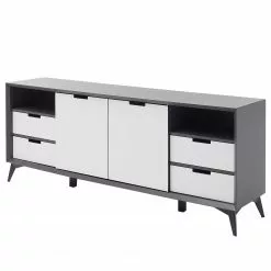 Loftscape Sideboard Nevez I - Weiß / Grau -Buromobel Verkaufe 1000230756 211007 13325700065 DETAILS P000000001000230756