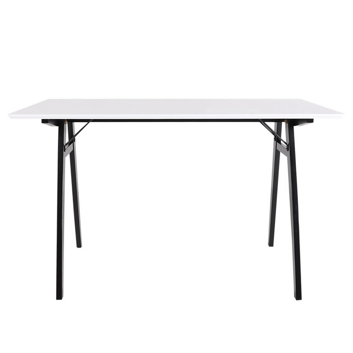 Norrwood Schreibtisch Loulay - Weiß / Schwarz 6 Norrwood Schreibtisch Loulay - Weiß / Schwarz – Bild 4