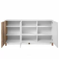 Loftscape Sideboard Mayac I - Weiß / Altholz Dekor -Buromobel Verkaufe 1000231352 201208 11133200039 DETAILS P000000001000231352