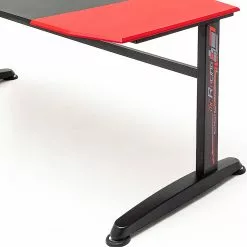 Furnitive Gaming Tisch mcRacing 8 - Carbon Dekor / Schwarz & Rot - Breite: 140 cm -Buromobel Verkaufe 1000233941 210415 15075700049 DETAILS P000000001000233941