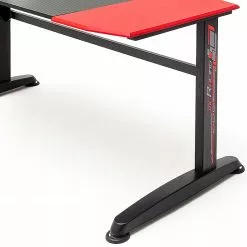 Furnitive Gaming Tisch mcRacing 8 - Carbon Dekor / Schwarz & Rot - Breite: 140 cm -Buromobel Verkaufe 1000233941 210415 15080500053 DETAILS P000000001000233941