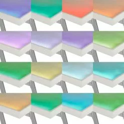 Furnitive LED Schreibtisch Vicq - Glas / Stahl - Weiß / Edelstahl -Buromobel Verkaufe 1000233942 210415 15083000067 DETAILS P000000001000233942