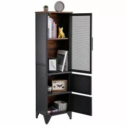 Red Living Regal Thenon - Schwarz / Braun 15 Red Living Regal Thenon - Schwarz / Braun -Buromobel Verkaufe 1000235693 201210 06233200197 DETAILS P000000001000235693