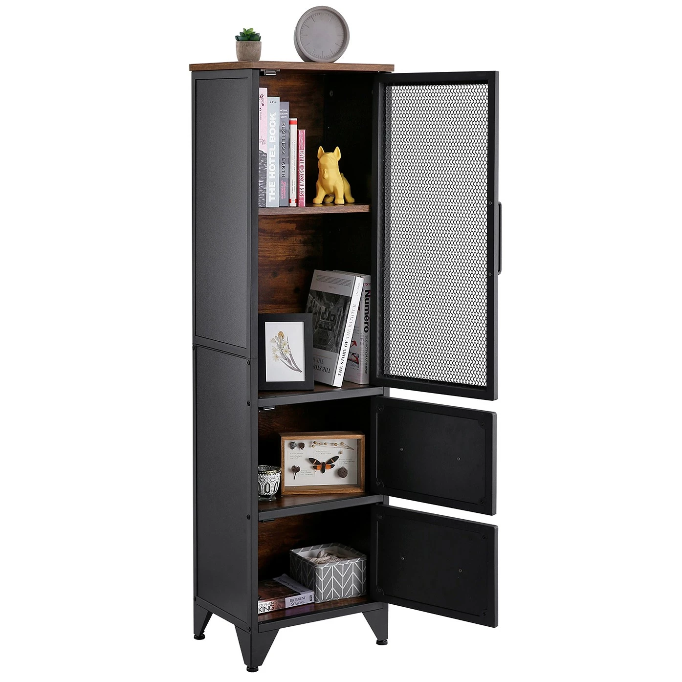 Red Living Regal Thenon - Schwarz / Braun 7 Red Living Regal Thenon - Schwarz / Braun – Bild 5