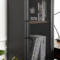 Red Living Regal Thenon - Schwarz / Braun 18 Red Living Regal Thenon - Schwarz / Braun -Buromobel Verkaufe 1000235693 201210 06233800200 DETAILS P000000001000235693