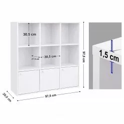 Loftscape Regal Miellin - Weiß -Buromobel Verkaufe 1000235723 210118 06432100190 SKETCH DETAILS P000000001000235723 sketch