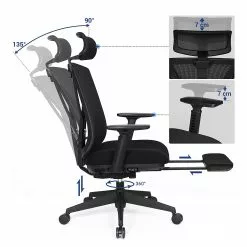 Loftscape Bürostuhl Galey - Webstoff / Stahl - Schwarz -Buromobel Verkaufe 1000235759 210118 06462600324 DETAILS P000000001000235759