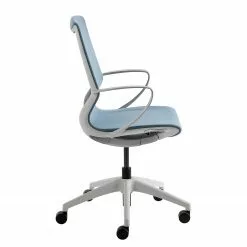 Mayer Sitzmöbel Bürodrehstuhl myMORRIS - Flachgewebe / Kunststoff - Hellblau / Weiß -Buromobel Verkaufe 1000236024 210223 08533100109 DETAILS P000000001000236024