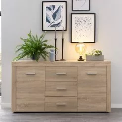 Loftscape Sideboard Vierzon - Eiche Sonoma Dekor -Buromobel Verkaufe 1000237347 201230 13154400063 MOOD DETAILS P000000001000237347 mood