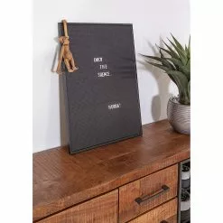 Red Living Sideboard Thiery - Mango massiv / Metall - Mango Braun / Anthrazit -Buromobel Verkaufe 1000239508 210108 13380900083 DETAILS P000000001000239508