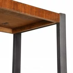 Red Living Regal Thiery - Mango massiv / Metall - Mango Braun / Anthrazit -Buromobel Verkaufe 1000239517 210108 13392900125 DETAILS P000000001000239517