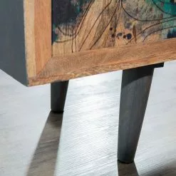 Naturoo Sideboard Valbelle - Mango massiv - Mango / Grau -Buromobel Verkaufe 1000240805 210113 13371200039 DETAILS P000000001000240805