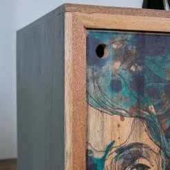 Naturoo Sideboard Valbelle - Mango massiv - Mango / Grau -Buromobel Verkaufe 1000240805 210113 13371400040 DETAILS P000000001000240805