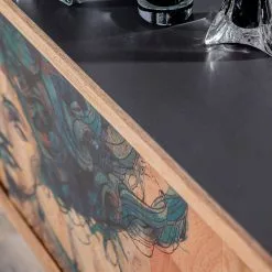 Naturoo Sideboard Valbelle - Mango massiv - Mango / Grau -Buromobel Verkaufe 1000240805 210113 13371800042 DETAILS P000000001000240805