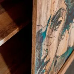 Naturoo Sideboard Valbelle - Mango massiv - Mango / Grau -Buromobel Verkaufe 1000240805 210113 13372000043 DETAILS P000000001000240805