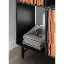 Red Living Regal Sanvic - Sheesham / Akazie massiv - Sheesham / Anthrazit -Buromobel Verkaufe 1000240822 210812 13315600018 DETAILS P000000001000240822