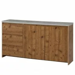 Red Living Sideboard Routot - Braun / Beton Dekor