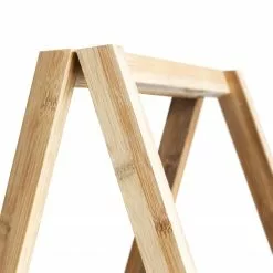 Mørteens Regal Tondern - Bambus teilmassiv - Weiß / Bambus -Buromobel Verkaufe 1000241543 211223 123718000126 DETAILS P000000001000241543