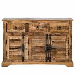 Wolf-Möbel Sideboard Senille - Mango massiv -Buromobel Verkaufe 1000243214 220314 041 DETAILS P000000001000243214