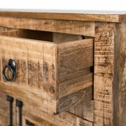 Wolf-Möbel Sideboard Senille - Mango massiv -Buromobel Verkaufe 1000243214 220314 044 DETAILS P000000001000243214