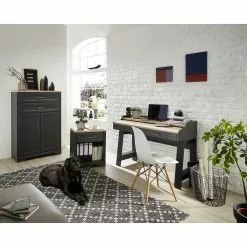 Ridgevalley Sekretär Jasmund - Graphit -Buromobel Verkaufe 1000245000 210504 06305600065 MOOD DETAILS P000000001000245000 mood