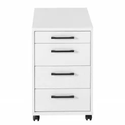 Furnitive Rollcontainer Lemuy - Weiß / Anthrazit -Buromobel Verkaufe 1000245002 210504 06310700097 DETAILS P000000001000245002