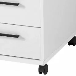 Furnitive Rollcontainer Lemuy - Weiß / Anthrazit -Buromobel Verkaufe 1000245002 210504 06310800099 DETAILS P000000001000245002