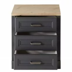 Ridgevalley Rollcontainer Jasmund - Graphit 15 Ridgevalley Rollcontainer Jasmund - Graphit -Buromobel Verkaufe 1000245003 210504 06311100105 DETAILS P000000001000245003