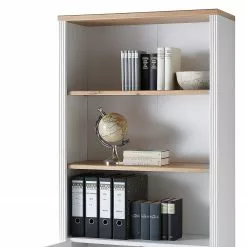 Ridgevalley Büroregal Jasmund I - Pinie Weiß Dekor -Buromobel Verkaufe 1000245007 210504 06312000134 DETAILS P000000001000245007