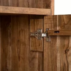 Ars manufacti Büroschrank Domme - Akazie massiv / Eisen - Akazie / Anthrazit -Buromobel Verkaufe 1000246786 220318 040 DETAILS P000000001000246786