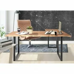 Ars manufacti Eckschreibtisch Domme - Akazie massiv / Eisen - Akazie / Anthrazit -Buromobel Verkaufe 1000246788 211001 14353700032 MOOD DETAILS P000000001000246788 mood 1