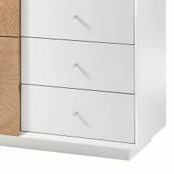 Loftscape Sideboard Crecora II - Weiß / Eiche Dekor -Buromobel Verkaufe 1000246791 210727 12504700011 DETAILS P000000001000246791