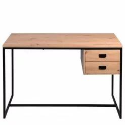 Red Living Schreibtisch Courry - Artisaneiche Dekor / Schwarz -Buromobel Verkaufe 1000246827 210211 14453400007 DETAILS P000000001000246827