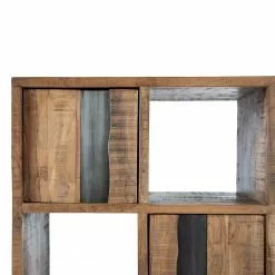 Ars manufacti Büroregal Domme II - Akazie massiv / Eisen - Akazie / Anthrazit -Buromobel Verkaufe 1000246834 220406 034 DETAILS P000000001000246834