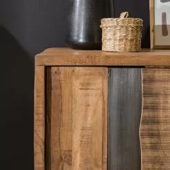 Ars manufacti Büroregal Domme II - Akazie massiv / Eisen - Akazie / Anthrazit -Buromobel Verkaufe 1000246834 220705 024 MOOD DETAILS P000000001000246834 mood