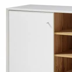 Loftscape Sideboard Crecora I - Weiß / Eiche Dekor -Buromobel Verkaufe 1000246839 210727 12504800021 DETAILS P000000001000246839
