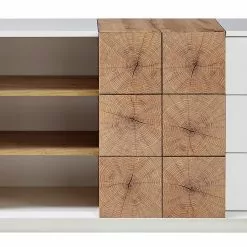 Loftscape Sideboard Crecora I - Weiß / Eiche Dekor -Buromobel Verkaufe 1000246839 210727 12504800022 DETAILS P000000001000246839