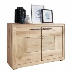Naturoo Sideboard Juillan - Wildeiche massiv / Metall - Wildeiche / Schwarz -Buromobel Verkaufe 1000249436 210420 08281200068 DETAILS P000000001000249436