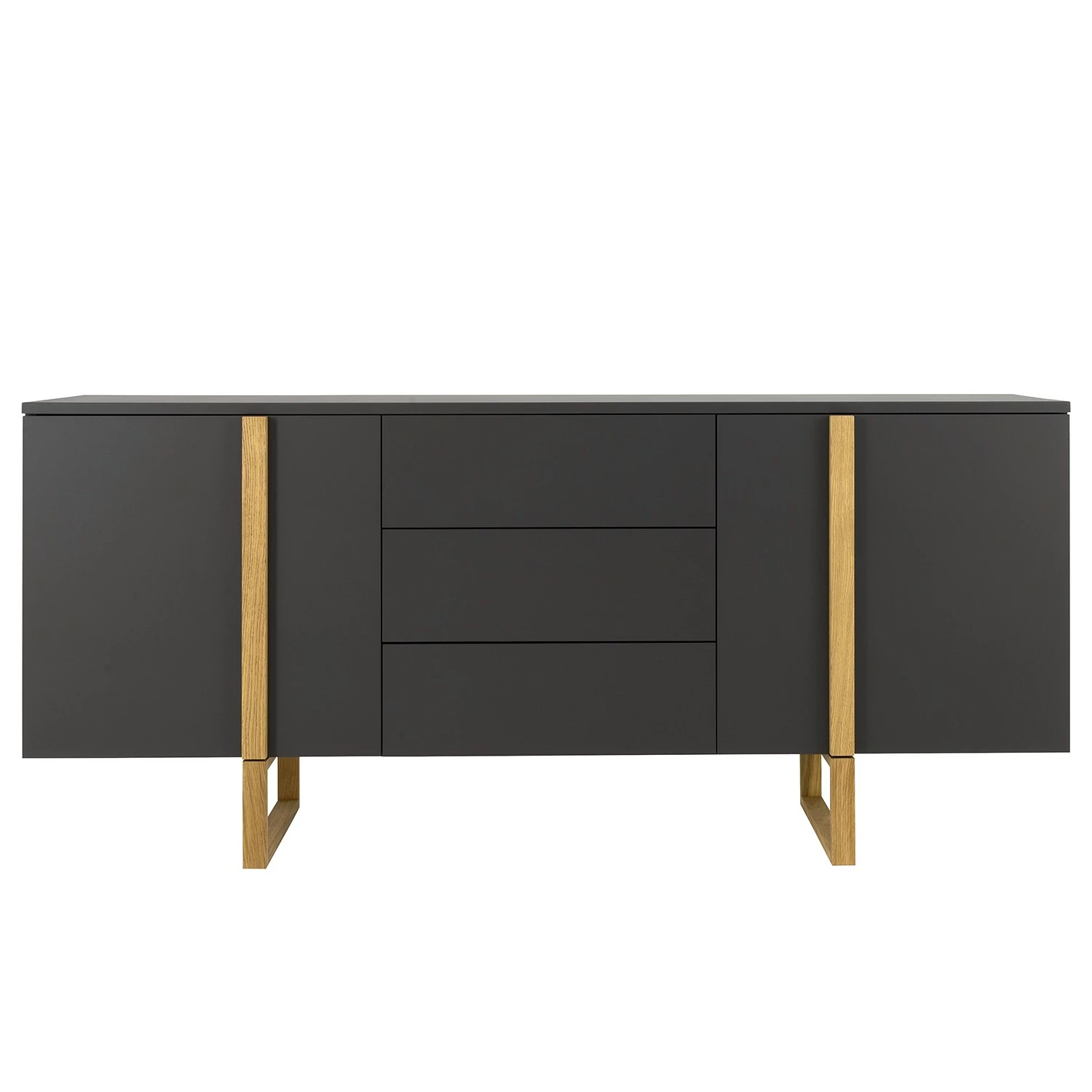 Tenzo Sideboard Birka I - Anthrazit 4 Tenzo Sideboard Birka I - Anthrazit – Bild 2
