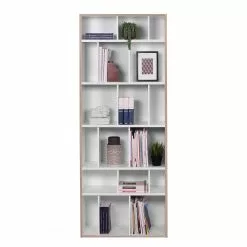 Temahome Regal Group 72 - Wabenplatte - Weiß / Hellbraun -Buromobel Verkaufe 1000252075 210302 16063100014 DETAILS P000000001000252075