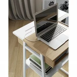 Temahome Stehschreibtisch Space - Echtholzfurnier / Metall - Eiche / Weiß 28 Temahome Stehschreibtisch Space - Echtholzfurnier / Metall - Eiche / Weiß -Buromobel Verkaufe 1000252084 210302 16065900034 DETAILS P000000001000252084