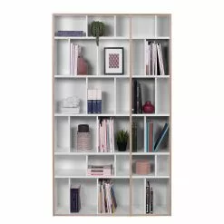 Temahome Regal Group 108 - Wabenplatte - Weiß / Hellbraun -Buromobel Verkaufe 1000252085 210302 16070700039 DETAILS P000000001000252085